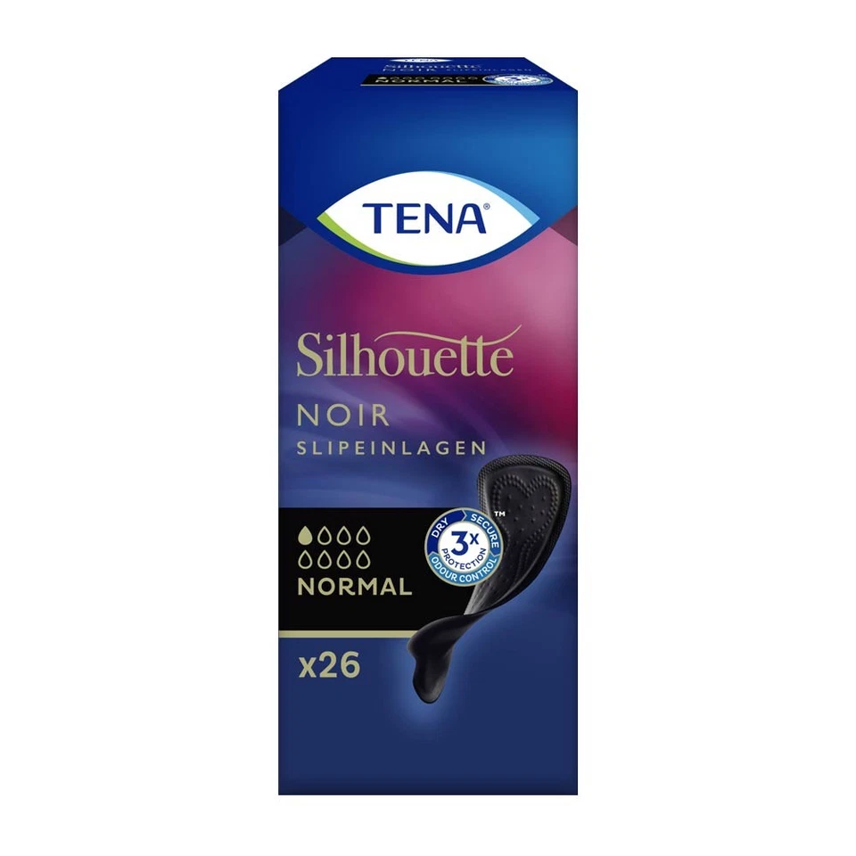 TENA Silhouette Normal Noir Slipeinlagen (26 Stück)