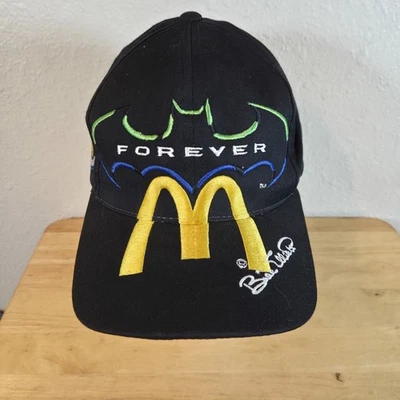 1995 Batman Forever McDonald’s Racing Bill Elliott Snapback Nascar Hat Vintage - Image 1 of 4