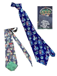 Vintage Tommy Hilfiger Krawatte 100 % importierte Seide 57 Zoll. Nie getragen. Made In USA - Bild 1 von 7