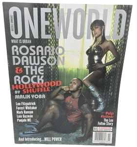 One World Magazin Oktober/Anov 2003 ROSARIO DAWSON - THE ROCK - Bild 1 von 7