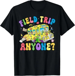 Field Trip Anyone? Field Day Let The Games Begin School Bus T-Shirt - Picture 1 of 4