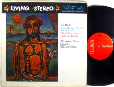 RCA RED SEAL 1969 Bach ROBERT SHAW Motet #3 & Cantata #4 w/Booklet LSC-2273 - Image 1 of 4