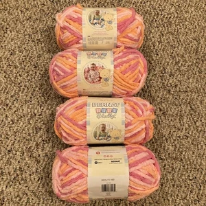 Bernat Babydecke super sperriges Garn Menge 4 ~ 3,5 Unzen Knäuel pfirsichfarben 03510 - Bild 1 von 1