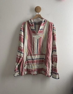 Faherty Baha Poncho Hoodie Size XXL - Picture 1 of 8