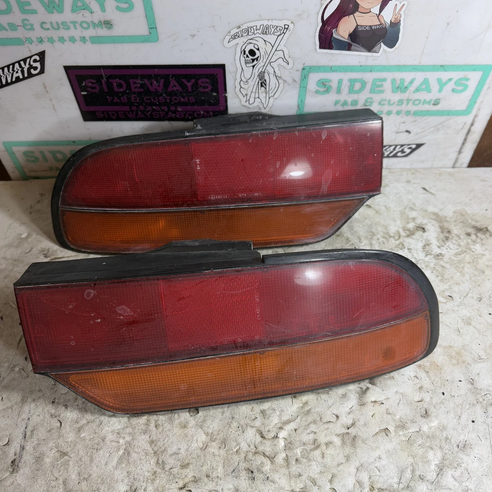 89-94 Nissan 240sx Hatch Rear Taillights S13 Left Right - Imagem 1 de 4
