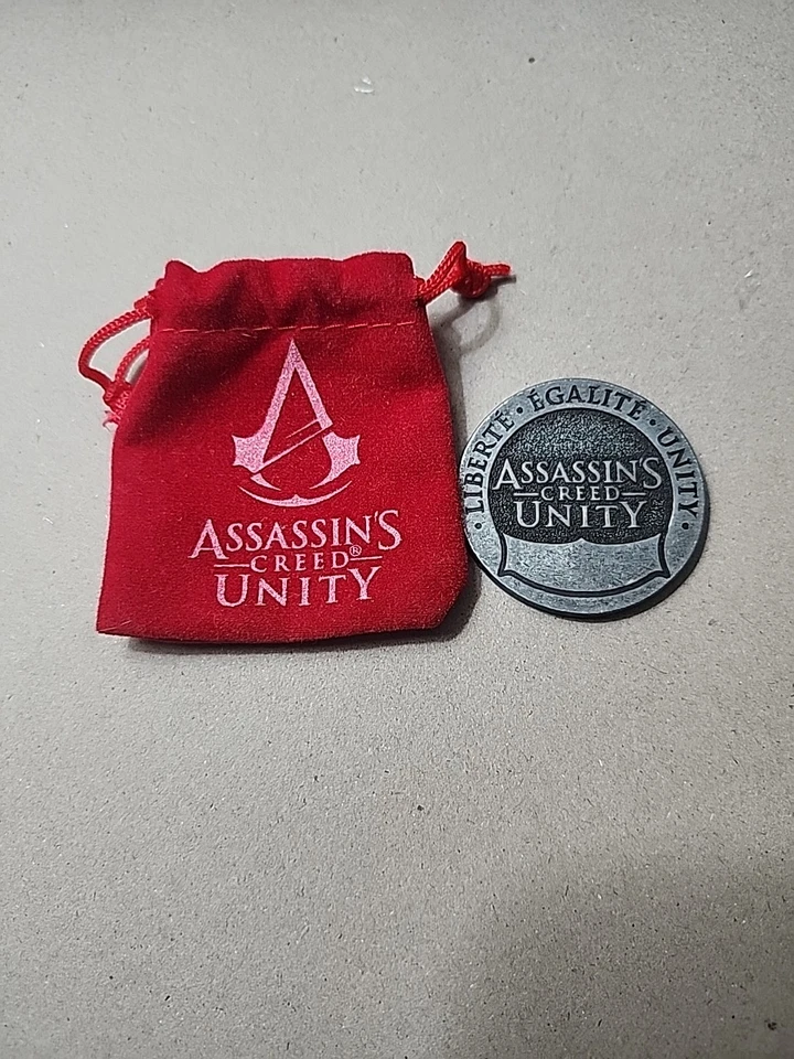 Assassins Creed Unity Collectible Metal Coin Medallion Loot Crate Exclusive - Image 1 of 4