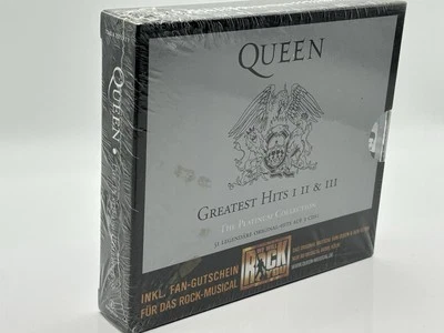queen greatest hits 1,2,3 platinum  German Import Cd Boxset Factory Sealed Cd - Image 1 of 4