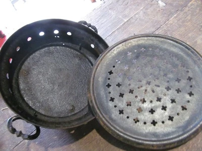 outil ancien art populaire chaufferette - Photo 1/4