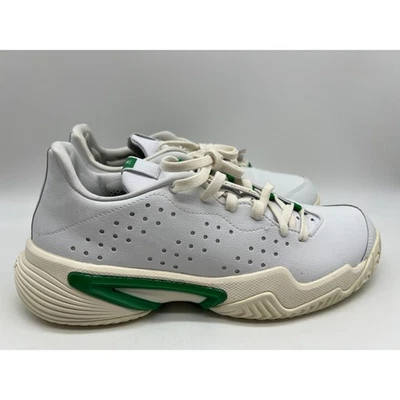 adidas Barricade Stanniversary White Green Shoes GZ1408 Men's Size 7 NWT - Image 1 of 4