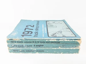 1972 Ford Truck Shop Repair Manuals I, II, III, IV, V, 1-5, Well Used Condition - Bild 1 von 13