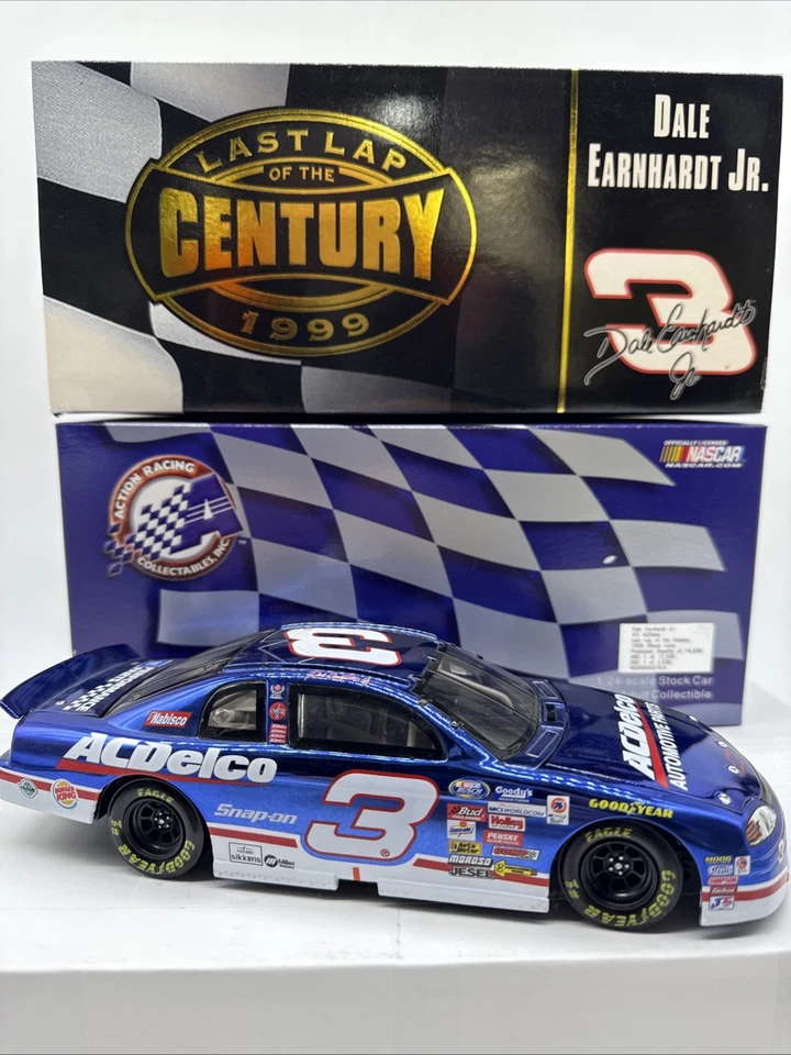 ACTION DALE EARHARDT JR NO3 ACDELCO ПОСЛЕДНИЙ КРУГ ВЕКА 1999 MONTE CARLO1:24 - Изображение 1 из 4