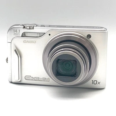Casio Exilim EX-H15 14.1 Mega Pixels Silver Compact Digital Camera From Japan - Image 1 of 4