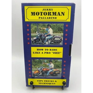 Jerry MOTORMAN Palladino - How to Ride Like a Pro Tips, Tricks & Techniques VHS - Foto 1 di 7