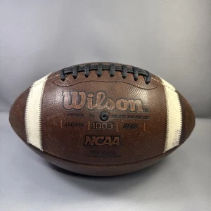 Pallone da calcio collegiale Wilson NCAA WTF1003 GST in pelle - Made in USA - NCAA - Foto 1 di 9