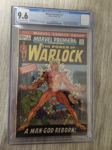 Marvel Premiere #1 CGC NM 9.6 Origin & 1st App. of Adam Warlock! Marvel 1972 - Picture 1 of 2