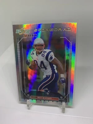 2006 Score Select Scorecard /100 Ben Watson #166 Sp Nice - Image 1 of 2