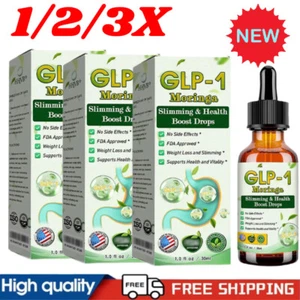 1-3X GLP-1 Moringa Slimming Health Boost DropsLiquid 30ml - Picture 1 of 17