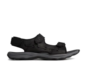 HERREN SPERRY * RIVINGTON SANDALEN * FARBE ~ SCHWARZ GRÖSSE 12 - Bild 1 von 5