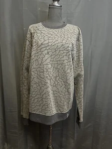 SOUTHPOLE Men’s XXL Gray Patterned Crewneck Sweater Streetwear Sleeve Pocket - Picture 1 of 5