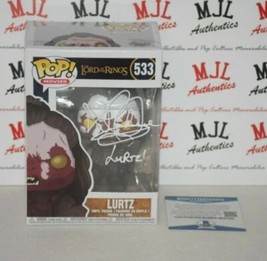 LAWRENCE MAKOARE SIGNED AUTOGRAPHED LOTR LURTZ FUNKO POP 533 BAS COA BA37592 - Picture 1 of 7
