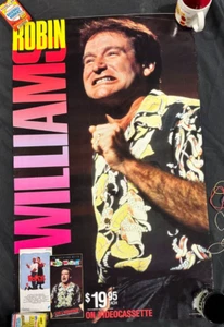 1988 Robin Williams Promo Movie Poster 27x40  (HYR) PB27 - Picture 1 of 3