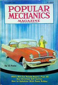 Popular Mechanics Magazine November 1954 US Navy USS Forrestal Carrier Ship Y - Picture 1 of 4