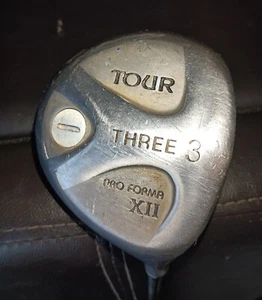 Tour VII PRO FORMA 3 Stainless Wood Set RH Stiff Flex Graphite Shaft tested  - Picture 1 of 6