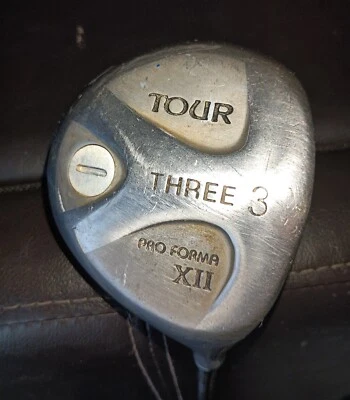Tour VII PRO FORMA 3 Stainless Wood Set RH Stiff Flex Graphite Shaft tested  - Image 1 of 4