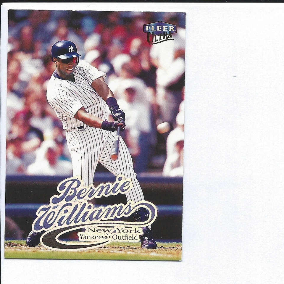 1999 Bernie Williams Fleer Ultra Card New York Yankees #141 - Image 1 of 1