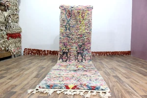wool runner rugs long hallway runner rug berber runner rug colorful runner rug - Picture 1 of 11
