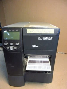 ZEBRA ZM400 300DPI LAN USB 104mm Thermal Label Printer 4,598,147 INCH / LINES - Afbeelding 1 van 5
