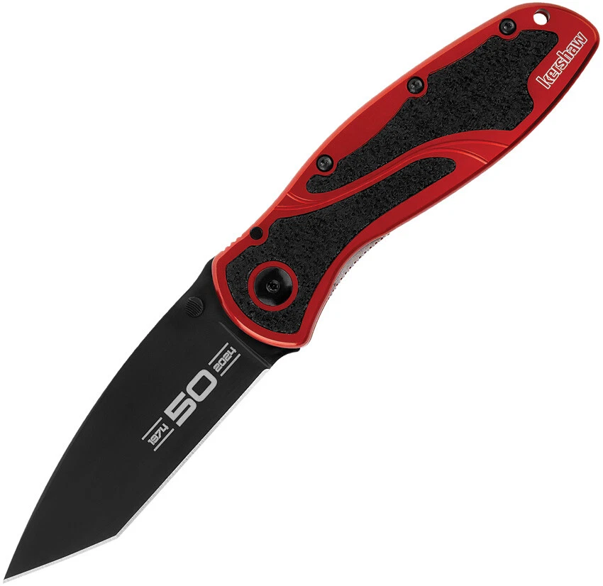 Cuchillo plegable de aluminio lavado Kershaw Blur Linerlock A/O 50 BDZ-1 1670K50W Foto 1 de 1