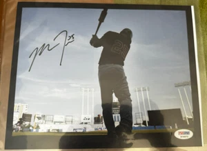 MIKE TROUT SIGNED PHOTO 8 X 10 AUTO PSA AUTHENTICATION PRE ROOKIE AUTO - Picture 1 of 3