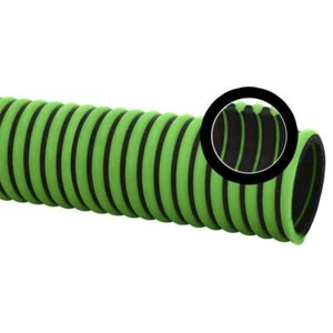 Gloxco 3" ID Green EPDM Suction Hose, 45 PSI, 30' Length - Picture 1 of 1