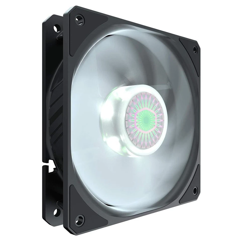 Cooler Master SickleFlow 120 Case & Cooling Fan Translucent Blades White LED - Image 1 of 4
