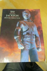 KING of POP - MICHAEL JACKSON - HISTORY WORLD TOUR PROGRAMME - LARGE FORMAT - Picture 1 of 7