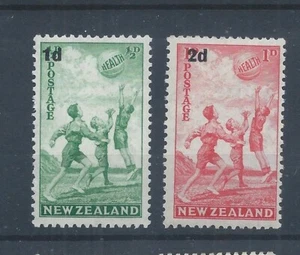 Estampillas de Nueva Zelanda. Estampillas de salud MH 1939 SG 611 y 612 (AE505) - Imagen 1 de 2