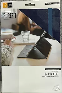 SUREFIT Logic 10" Surefit Universal Tablet Folio (Dress Blue)Case - Picture 1 of 2