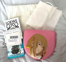 Loewe x Howl's Moving Castle "Howl" heel pouch small classic calf New