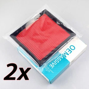 NEW FOR NISSAN INFINITI Set of 2 Engine Air Filter 16546JK20A EX35 G37 Q60 370Z - Foto 1 di 7
