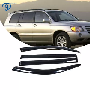 Window Visor For 2001-2007 Toyota Highlander Sun Rain Guard Wind Shade Deflector - Bild 1 von 10
