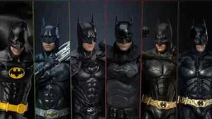 Batman Dynamic Action Heroes Complete Set Of 6 Action Figures Beast Kingdom - Picture 1 of 1