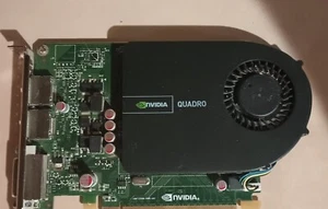 NVIDIA Quadro 2000 1GB GDDR5 Dual DIsplayPort DVI Video Graphics Card - Picture 1 of 5