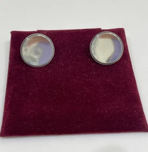 GEORG JENSEN #54 Sterling Silber Manschettenknöpfe Denmark by Henry Pilstrup Vintage - Bild 1 von 10