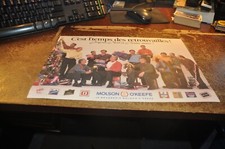 Montreal canadiens hockey club christmas publicity molson & O’keefe lafleur +