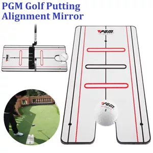 Golf Putting Ausrichtung Spiegel Putt Trainingshilfe Trainer Eye Line Übung - Bild 1 von 12