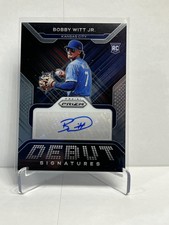 2022 Panini Prizm Debut Signatures #2 Bobby Witt Jr. ROOKIE AUTOGRAPH!
