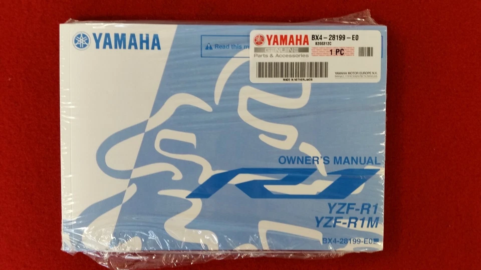 Yamaha R1 / R1M '17 - Owners Manual. Genuine Yamaha.  New. B91 - Image 1 of 1