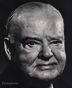 1950s Vintage PHILIPPE HALSMAN U.S. President HERBERT HOOVER Republican Photo - Picture 1 of 1