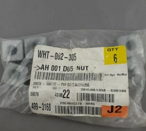 WHT-002-305 AUDI Reinforcement Nut Square *Pack of 6* NEW Porsche Bentley - Picture 1 of 3
